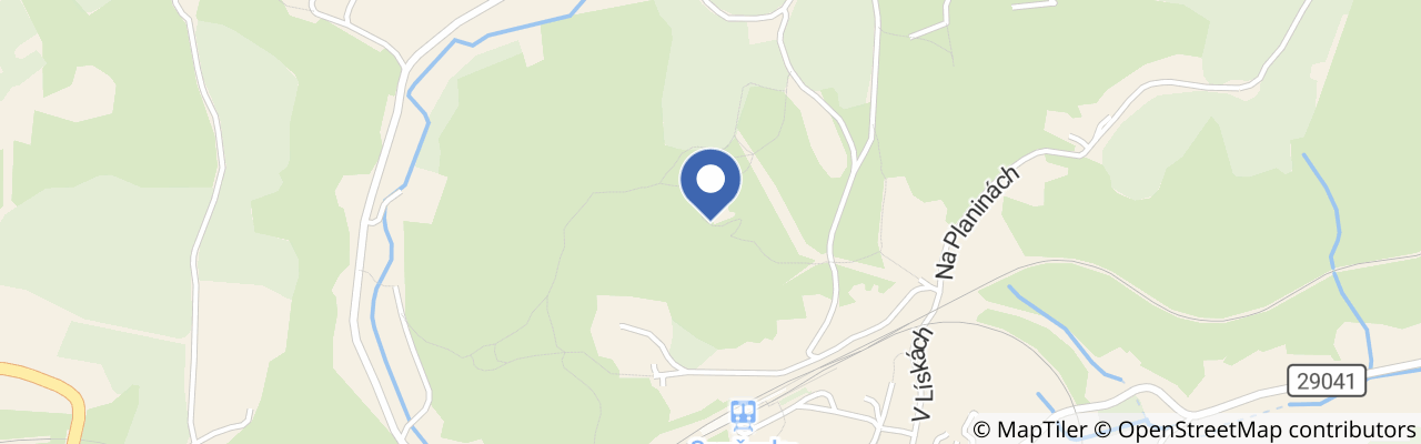 Mapa - Vyhlídka Finkstein u Smržovky