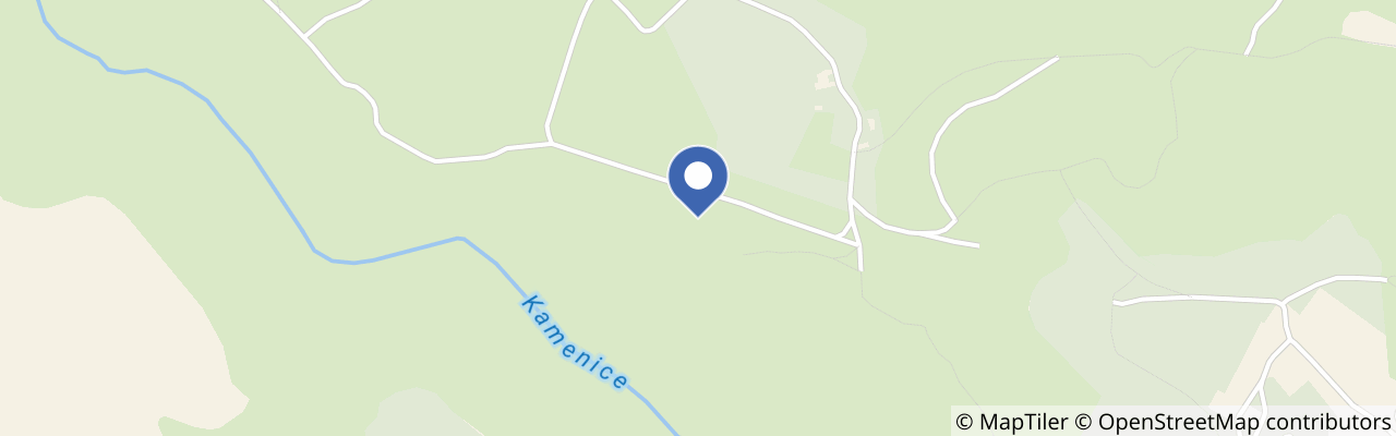 Mapa - Vyhlídka Ptačí kámen u Vysoké Lípy