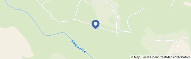 Mapa - Vyhlídka Ptačí kámen u Vysoké Lípy