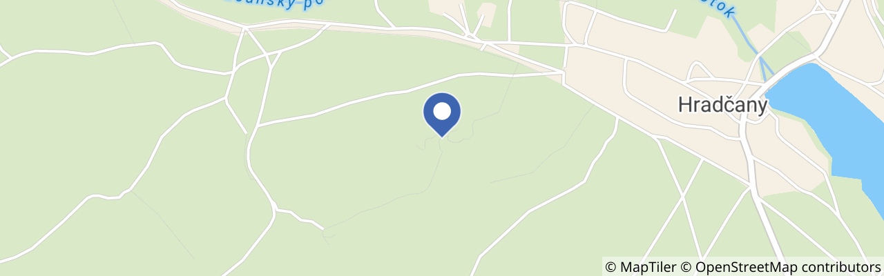 Mapa - Hradčanská vyhlídka u Mimoně