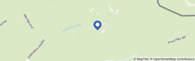 Mapa - Gabrielina stezka