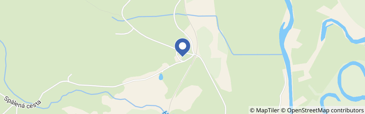 Mapa - Medvědí stezka na Šumavě