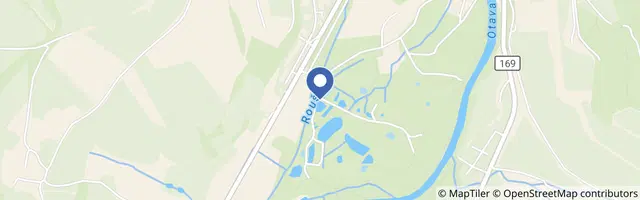 Mapa - Naučná stezka Hrátky se zvířátky v Sušici