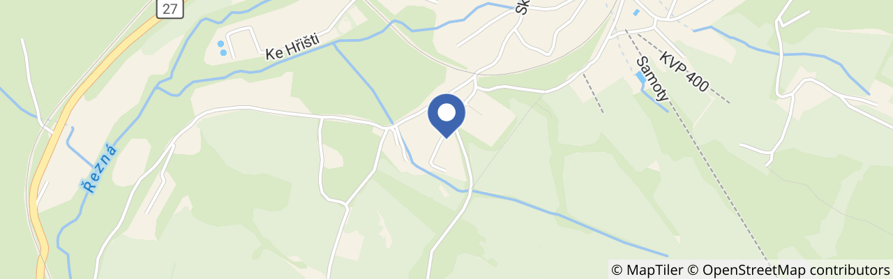 Mapa - Naučná stezka Tetřeví stezka