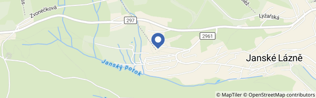 Mapa - Ski areál Černý Důl