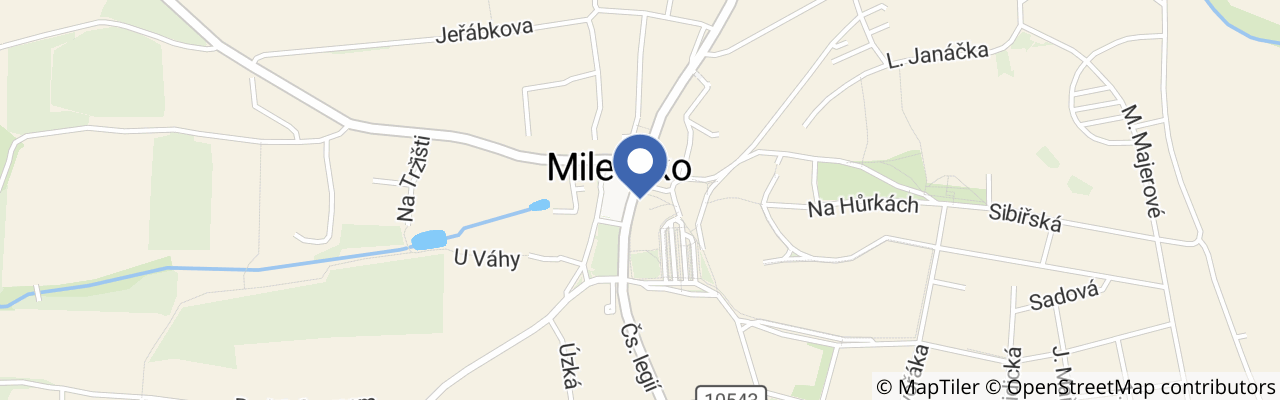 Mapa - Muzeum Milevských Maškar