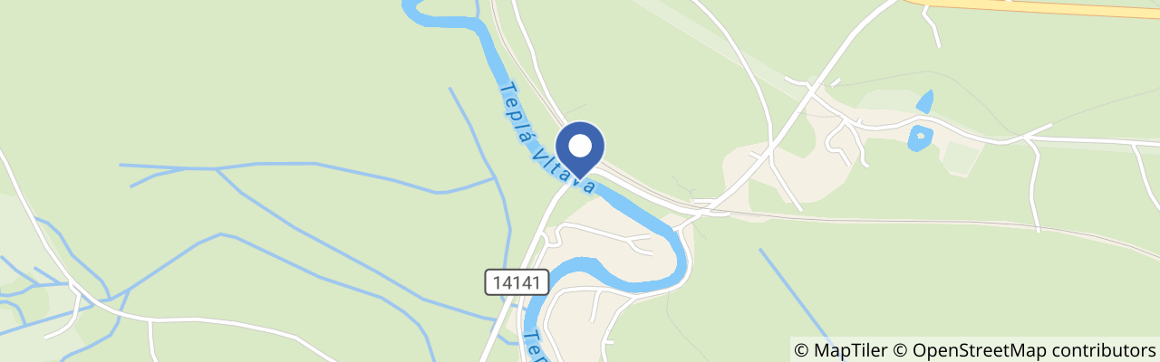 Mapa - Malé muzeum lehkého opevnění Řopík