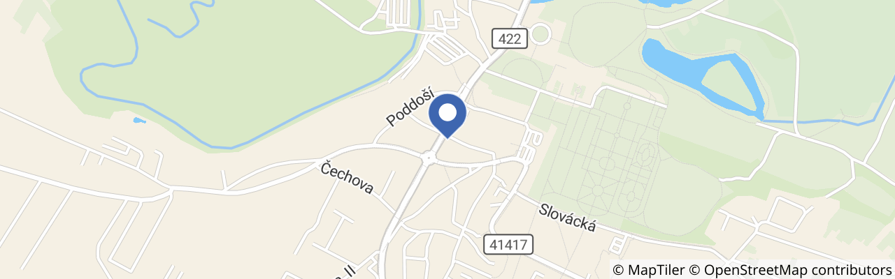 Mapa - Muzeum hraček Lednice