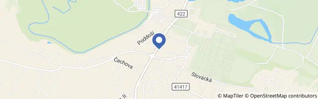 Mapa - Muzeum hraček Lednice