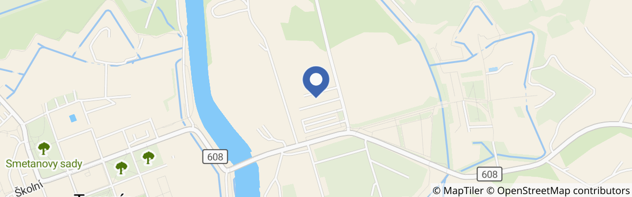 Mapa - Automuzeum Terezín