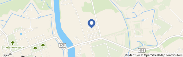 Mapa - Automuzeum Terezín