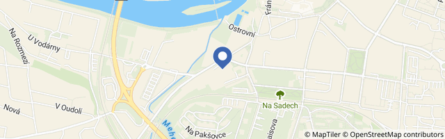 Mapa - Středověká krčma u Jakuba v Písku