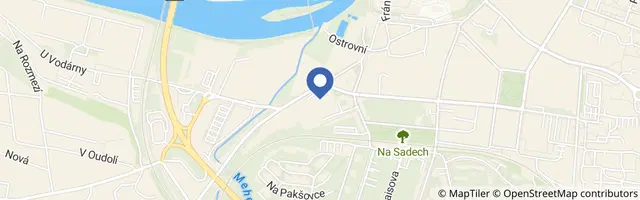 Mapa - Středověká krčma u Jakuba v Písku