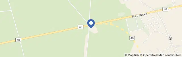 Mapa - Lanové centrum Hájenka Park v Břeclavi