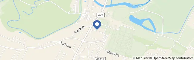Mapa - Lichtenštejnské domky