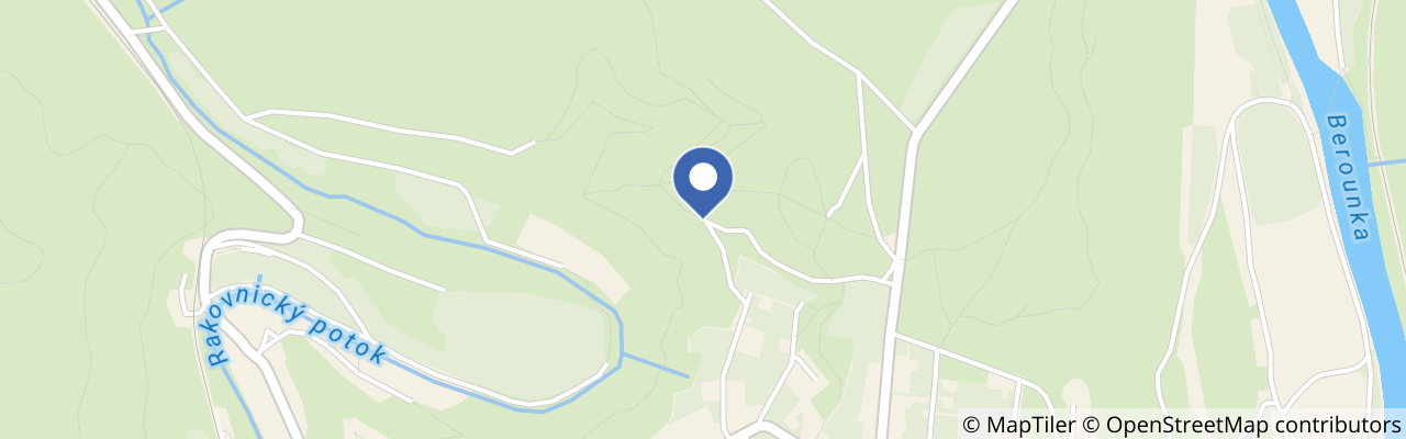 Mapa - Rekreačně naučný areál Křivoklát - lesní hřiště