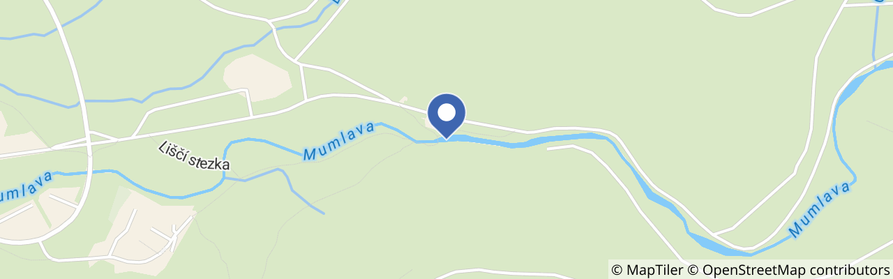 Mapa - Mumlavské vodopády