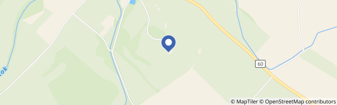 Mapa - Obří stůl a židle na Lánském vrchu u Skorošic