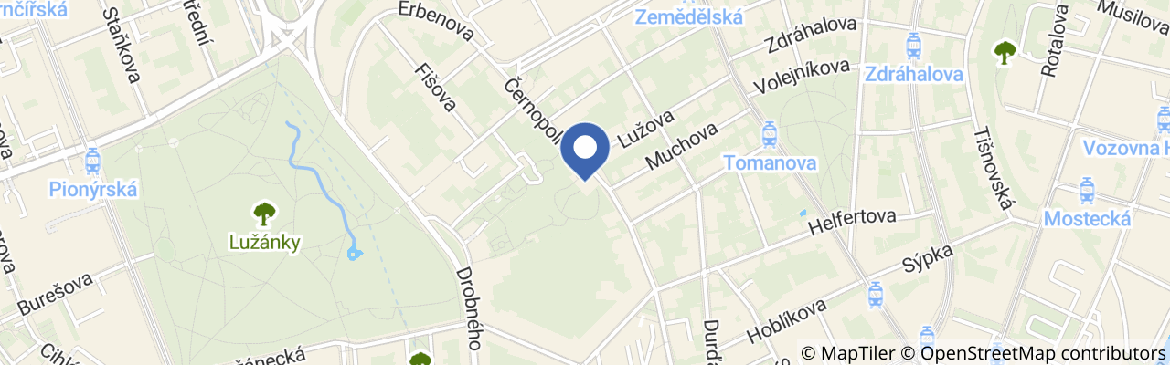 Mapa - Vila Tugendhat