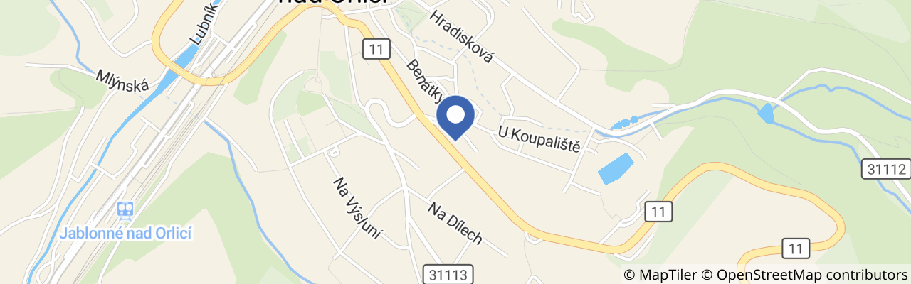 Mapa - Hotel Filipinum