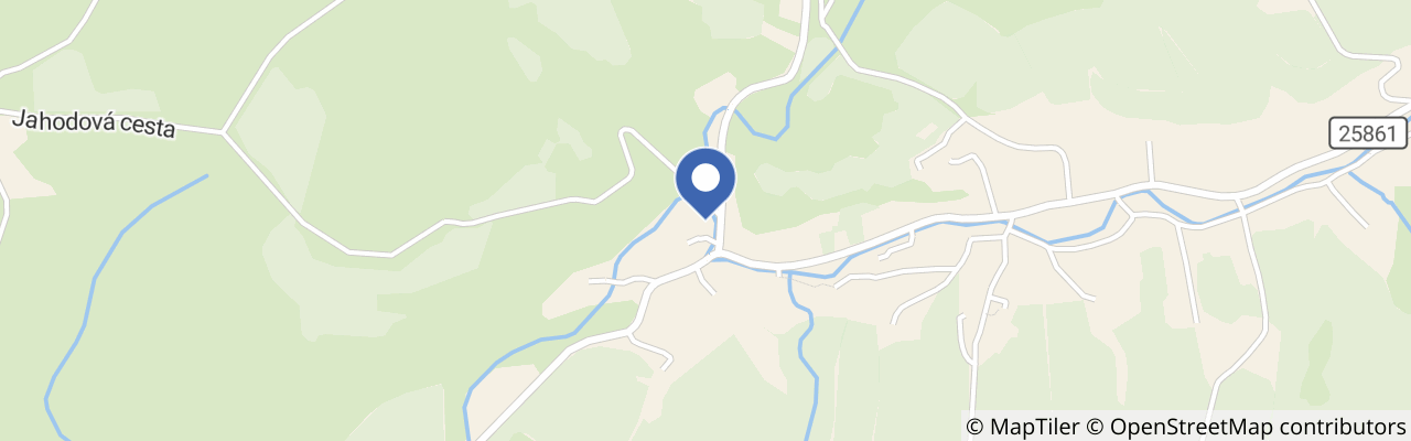 Mapa - Pension U Vyhlídky