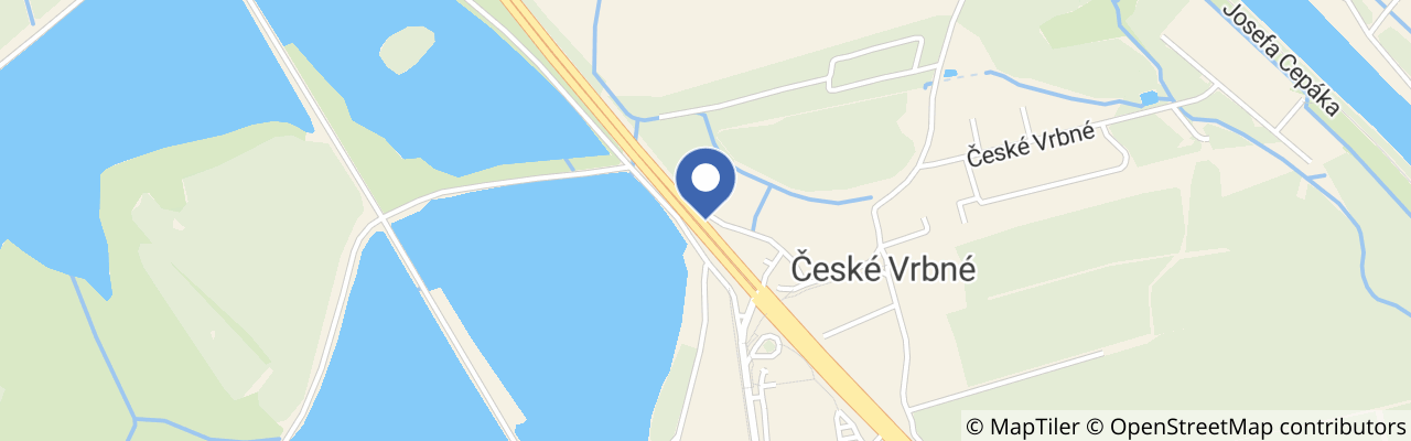 Mapa - Naučná stezka Po hrázích Vrbenských rybníků