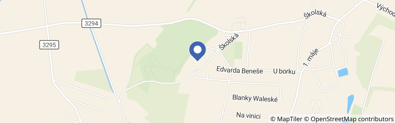 Mapa - Veliké dřevěné bludiště Cerhenice