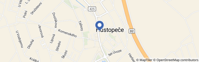 Mapa - Penzion Pod Radnicí