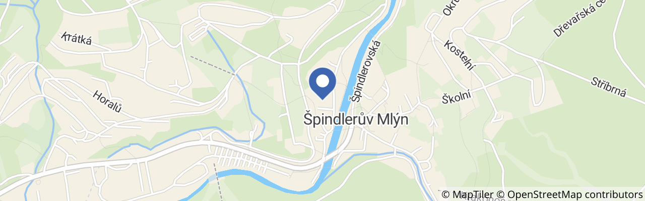 Mapa - MUSEUM OF BRICKS Špindlerův Mlýn