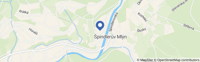 Mapa - MUSEUM OF BRICKS Špindlerův Mlýn