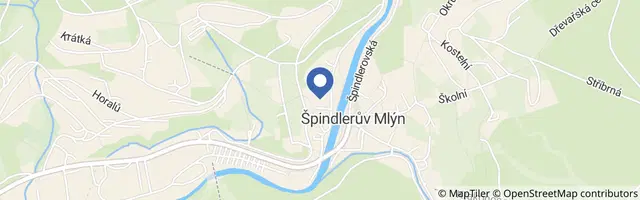 Mapa - MUSEUM OF BRICKS Špindlerův Mlýn