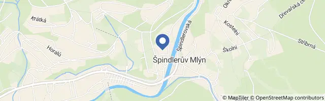 Mapa - MUSEUM OF BRICKS Špindlerův Mlýn