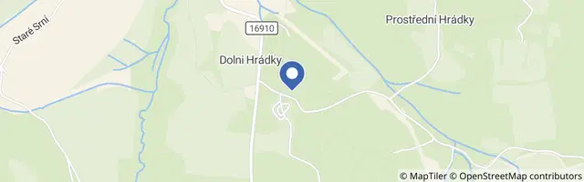 Mapa - Mravenčí stezka
