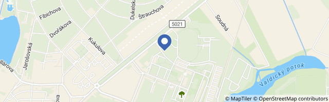 Mapa - Aqua centrum Jičín