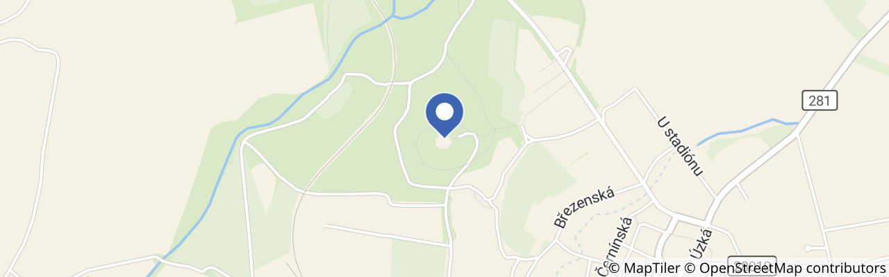 Mapa - Zámek Humprecht