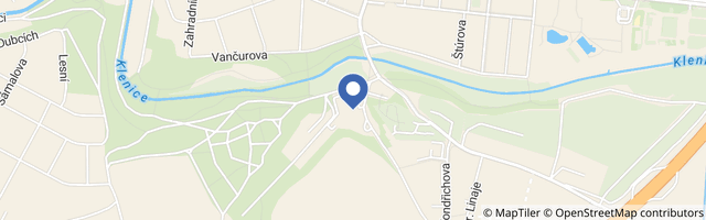 Mapa - Městský bazén Mladá Boleslav