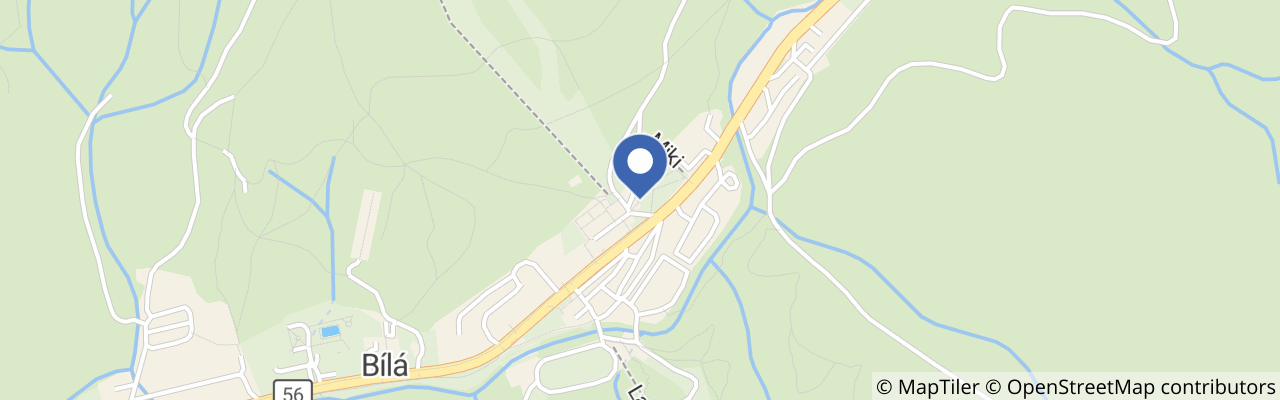 Mapa - Dětský letní park na Bílé