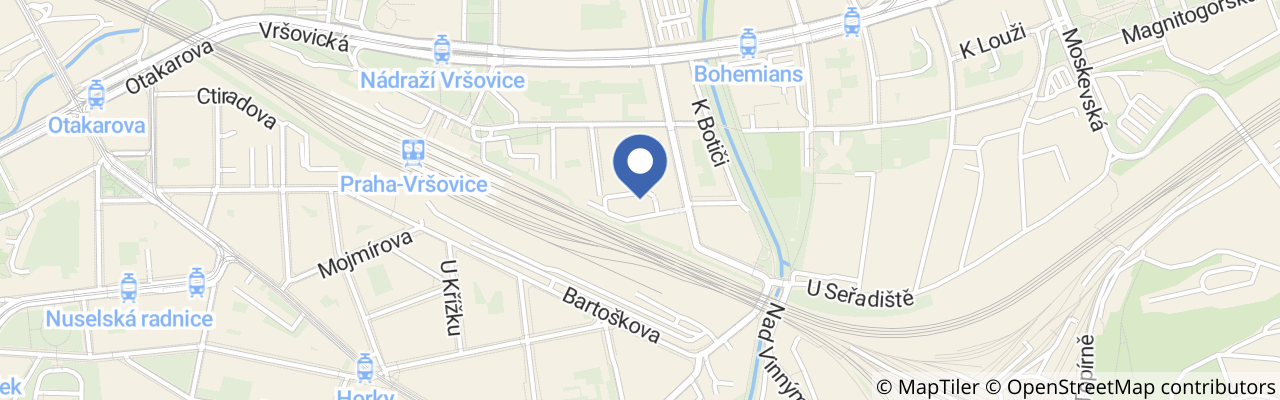 Mapa - Únikové hry v Endorfinu