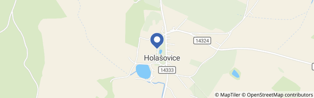 Mapa - Holašovice