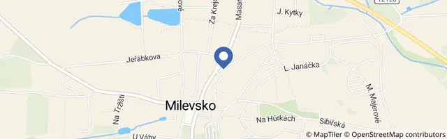 Mapa - Barokní cyklostezka Sepekov - Písek