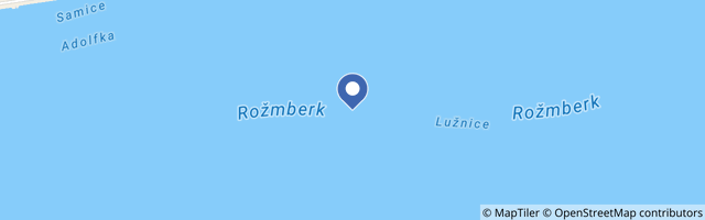 Mapa - Rybník Rožmberk