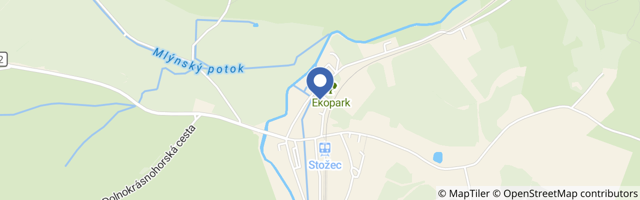 Mapa - Šumavská in-line stezka z Nové Pece do Stožce