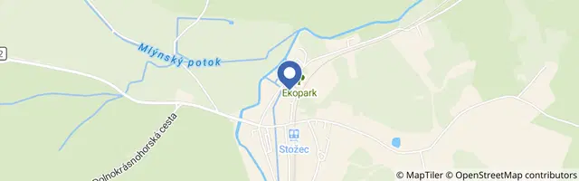 Mapa - Šumavská in-line stezka z Nové Pece do Stožce