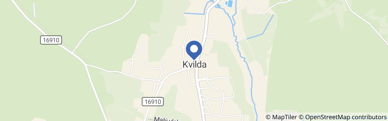 Mapa - Cyklostezka z Kvildy do Finsterau