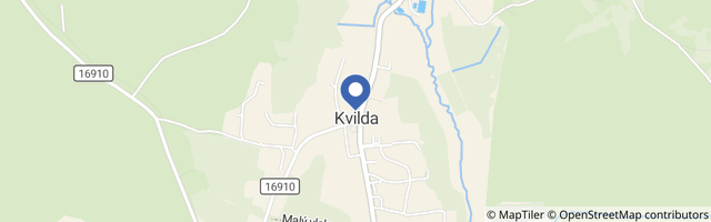 Mapa - Cyklostezka z Kvildy do Finsterau