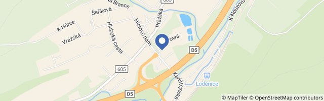 Mapa - Penzion Ve století