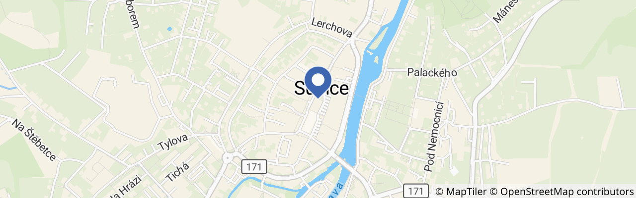 Mapa - Lesopark Luh v Sušici