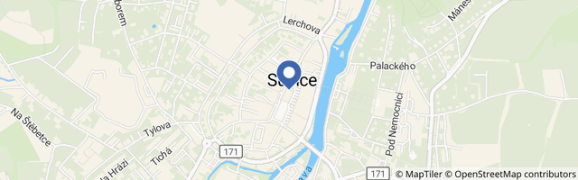 Mapa - Lesopark Luh v Sušici