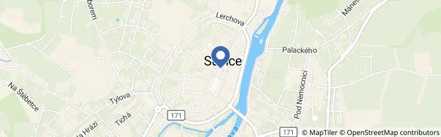 Mapa - Lesopark Luh v Sušici