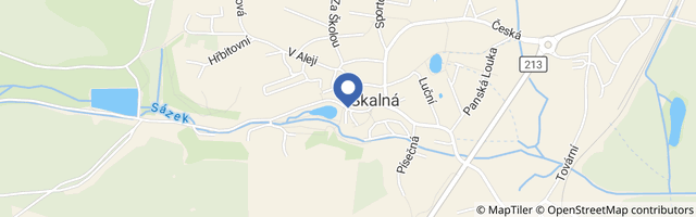 Mapa - Hrad Vildštejn